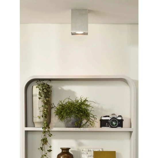 TUBE spot sufitowy GU10 Satin Chrome 22953/01/12 Lucide - zdjęcie dodatkowe 1
