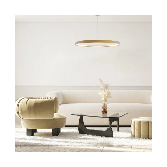 23032 PENDANT LED LIGHT 28W 3000K ALUMINIUM GOLD Zambelis Lights