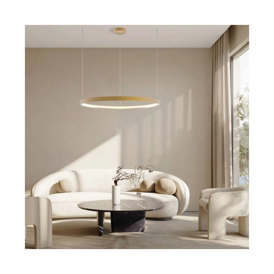 23034 PENDANT LED LIGHT 45W 3000K ALUMINIUM GOLD Zambelis Lights