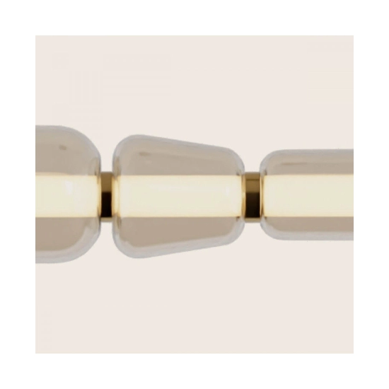 23065 PENDANT LED LIGHT 37W 3000K METAL-GLASS, GOLD-CHAMPAGNE Zambelis Lights