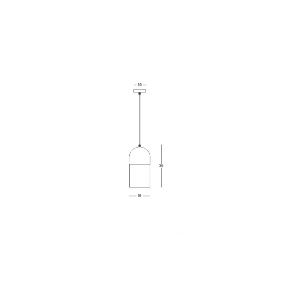 23071 PENDANT LIGHT E27 MAX 11W METAL - PAPER, BLACK - NATURAL Zambelis Lights