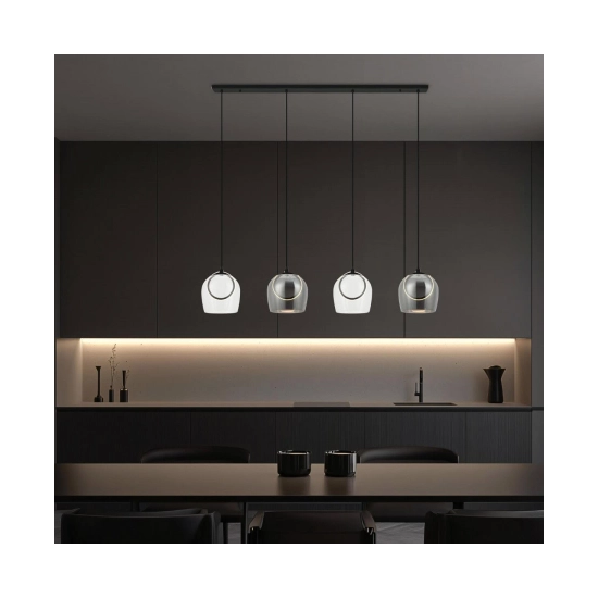23082 LINE LED LIGHT 24W 3000K METAL-GLASS Zambelis Lights