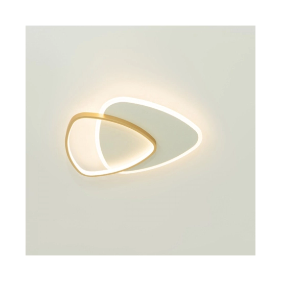 23093 CEILING LED LIGHT 36W 3000K METAL-ACRYLIC GOLD MATT Zambelis Lights