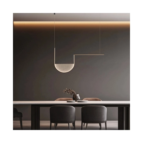 23170 PENDANT LED LIGHT 35W 3000K,4000K BLACK-LIGHT GREY Zambelis Lights