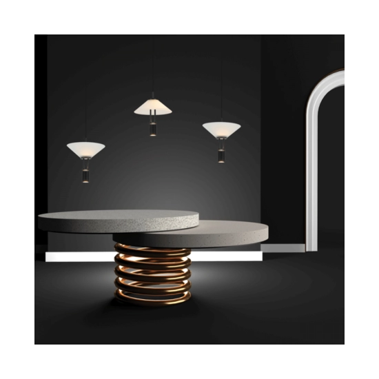23202 LINE LED LIGHT 28W 3000K ALUMINIUM BLACK Zambelis Lights