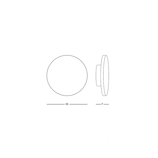 23236 SCONCE LED LIGHT 10W 3000K ACOUSTIC GREY VOLCANO Zambelis Lights