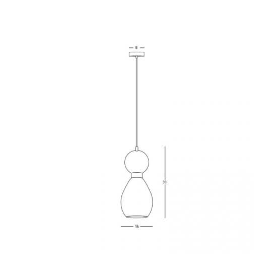 23237 PENDANT LAMP E14 MAX 15W GREEN MARBLE - BRASS Zambelis Lights