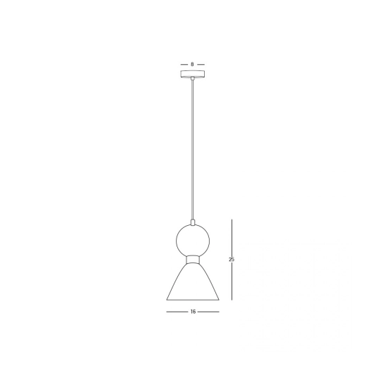 23238 PENDANT LAMP E14 MAX 15W GREEN MARBLE - BRASS Zambelis Lights