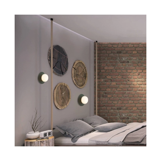 23255 SCONCE LAMP G9 MAX 7W GYPSUM ARMY GREEN Zambelis Lights