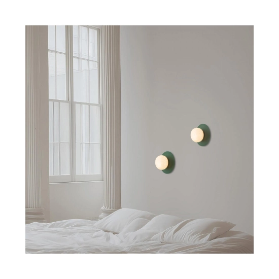 23255 SCONCE LAMP G9 MAX 7W GYPSUM ARMY GREEN Zambelis Lights