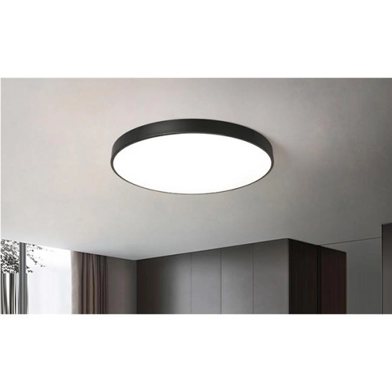 Plafon Led Vesna 40W 400mm okrągły czarny