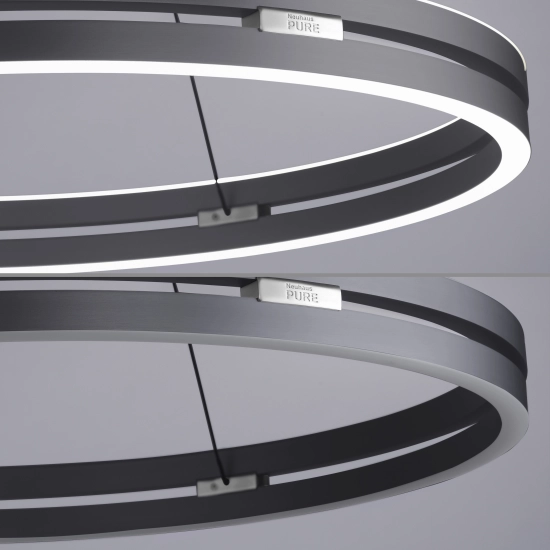 Lampa wisząca Pure E-loop Szary 2551-15 Paul Neuhaus - zdjęcie dodatkowe 8