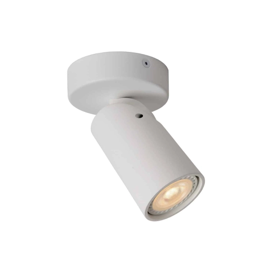 Plafon XYRUS Ø 9 cm GU10 1x5W 2200K/3000K biały 23954/06/31 Lucide - zdjęcie produktu