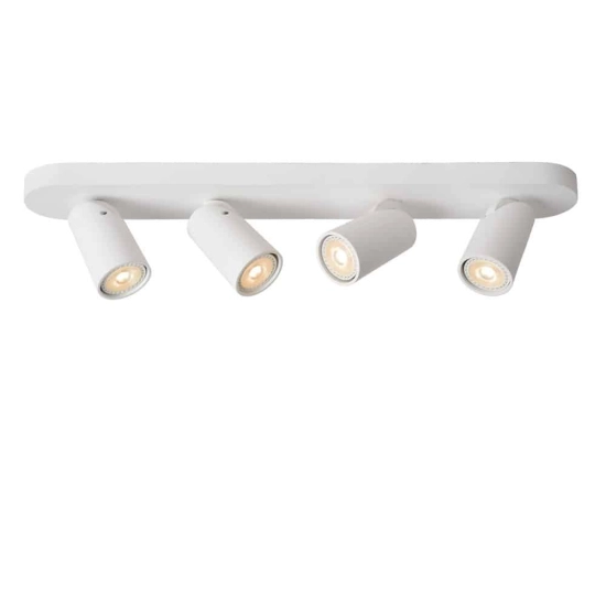Plafon XYRUS GU10 4x5W 2200K/3000K biały 23954/21/31 Lucide - zdjęcie produktu