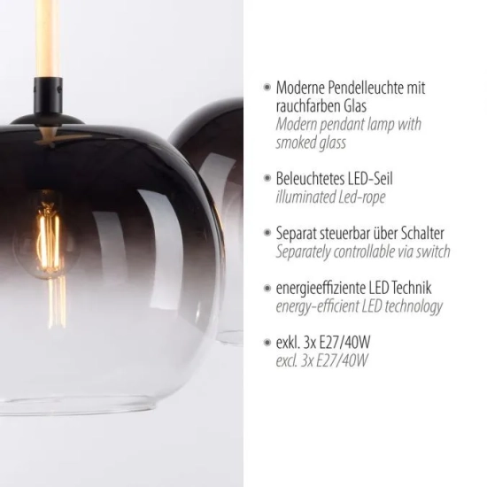 Lampa wisząca LUMA 2411-18 Paul Neuhaus