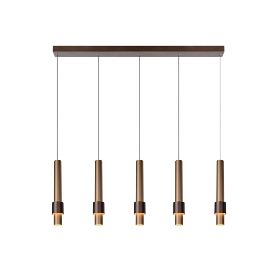 MARGARY Lampa wisząca LED Dim. 5x4,2W 2700K Coffee 24402/30/96 Lucide - zdjęcie produktu