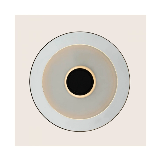 25142 PENDANT LED LIGHT 10W 3000K SANDY BLACK - SMOKED GLASS Zambelis Lights