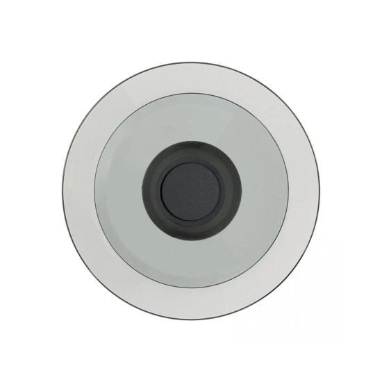 25143 WALL LED LIGHT 10W 3000K BRUSHED BRASS - CLEAR GLASS Zambelis Lights