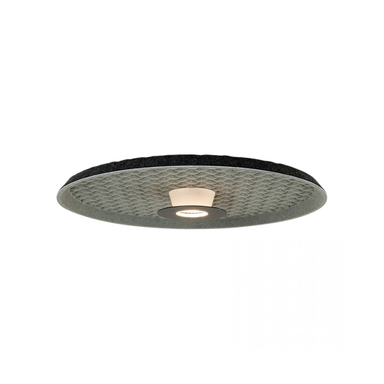 25177 CEILING LED LIGHT 13W ACOUSTIC LIGHT GREY - BLACK Zambelis Lights