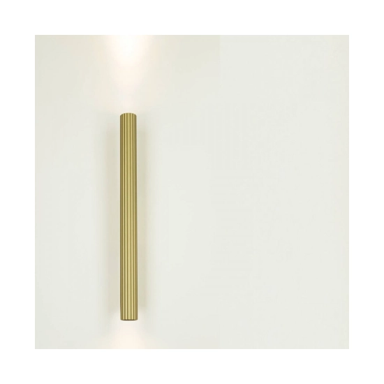 25219 WALL LED LIGHT 2x6W 3000K BRASS METAL - ALUMINIUM Zambelis Lights