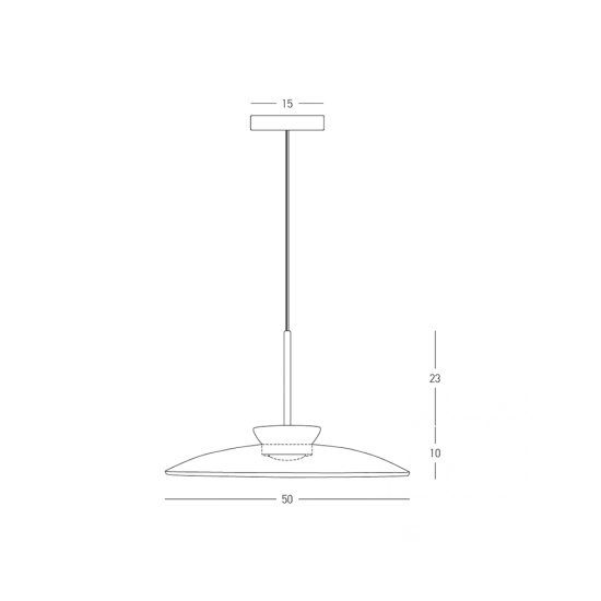 25275 PENDANT LED LIGHT 31W 2700K-3000K TRIAC BLACK MATT - SMOKED GLASS Zambelis Lights