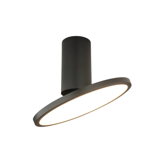 25304 CELING LED LIGHT 12W 3000K MOVABLE SANDY BLACK Zambelis Lights
