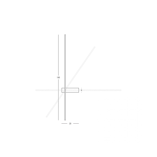 25318 WALL LED LIGHT 14W 3000K SANDY BLACK ROTATABLE ARM Zambelis Lights Zambelis Lights