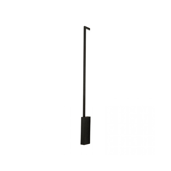 25321 WALL LED LIGHT 10W 3000K SANDY BLACK METAL - ALUMINIUM - ACRYLIC Zambelis Lights Zambelis Lights
