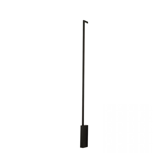 25322 WALL LED LIGHT 14W 3000K SANDY BLACK METAL - ALUMINIUM - ACRYLIC Zambelis Lights