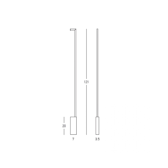 25322 WALL LED LIGHT 14W 3000K SANDY BLACK METAL - ALUMINIUM - ACRYLIC Zambelis Lights