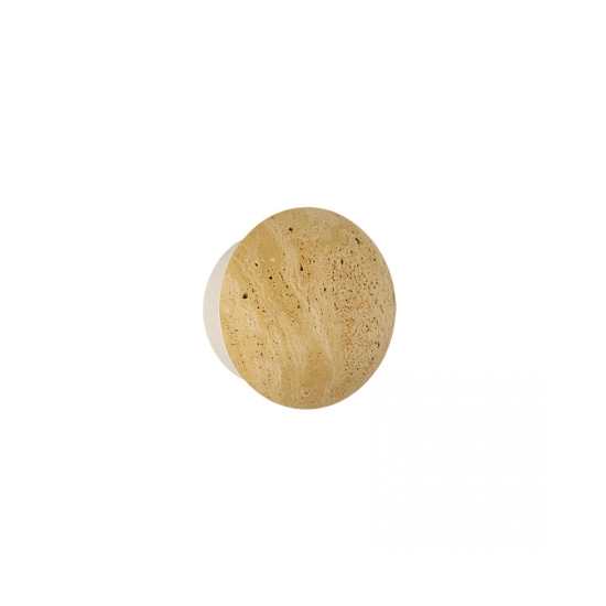 25335 WALL LED LIGHT 6W 3000K NATURAL STONE - WHITE MATT METAL Zambelis Lights
