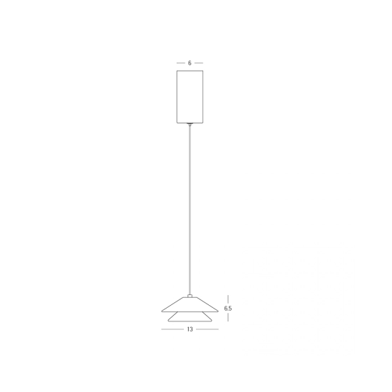 Lampa wisząca LED 25347 9W 3000K Zambelis Lights - zdjęcie 4