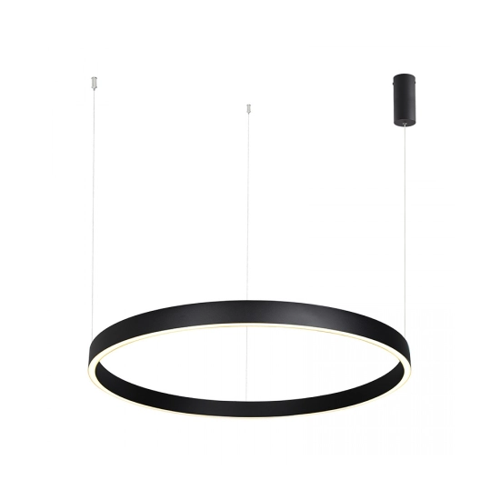 25368 PENDANT LED LIGHT UP-DOWN 70W 3000K BLACK ALUMINIUM - ACRYLIC Zambelis Lights