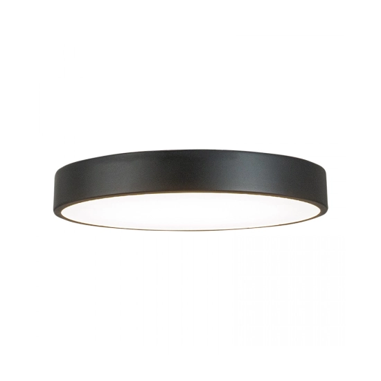 25377 CEILING LED LIGHT 28W 3000K BLACK MATT - ALUMINIUM - ACRYLIC Zambelis Lights