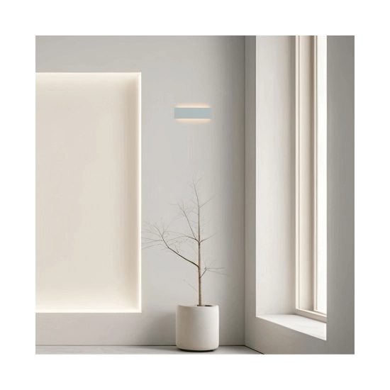25380 WALL LED LIGHT 8.25W 3000K UP-DOWN LIGHTING PURE WHITE GYPSUM Zambelis Lights