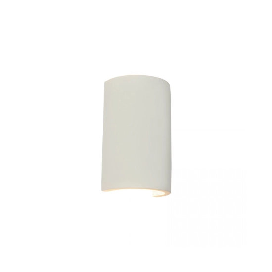 25383 WALL LIGHT 2xG9 MAX 25W UP-DOWN LIGHTING PURE WHITE GYPSUM Zambelis Lights