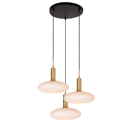 SINGALA lampa wisząca 3xE27 złoty mat / mosiądz 25413/13/02 Lucide - zdjęcie produktu