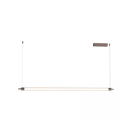 25446 PENDANT LED LINE LIGHT 33W 3000K TRIAC BRUSHED COFFEE Zambelis Lights