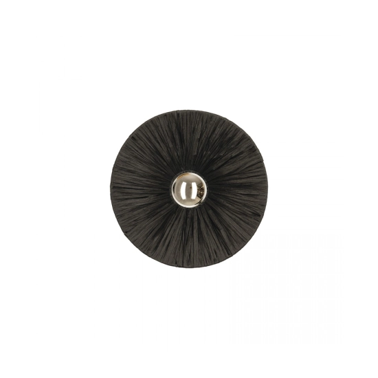 25455 WALL LIGHT 1xE27 MAX 20W METAL - BLACK RATTAN Zambelis Lights