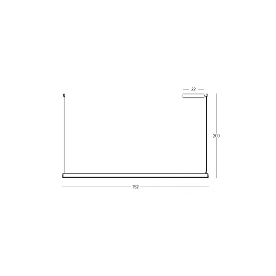Lampa wisząca LED 2556 32W 3000K Zambelis Lights - zdjęcie 4