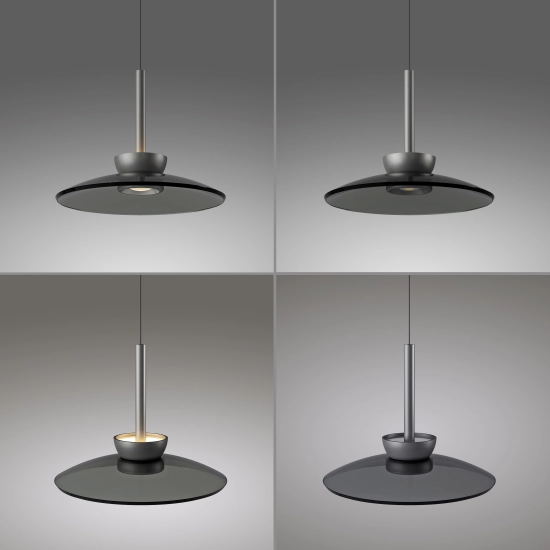 Lampa wisząca Pure Moon Szara 2191-15 Paul Neuhaus - zdjęcie dodatkowe 7