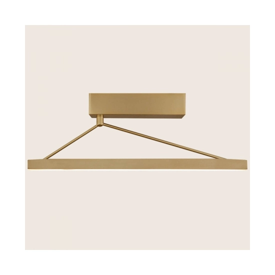 2564 CEILING LED LIGHT 26W 3000K TRIAC BRASS Zambelis Lights