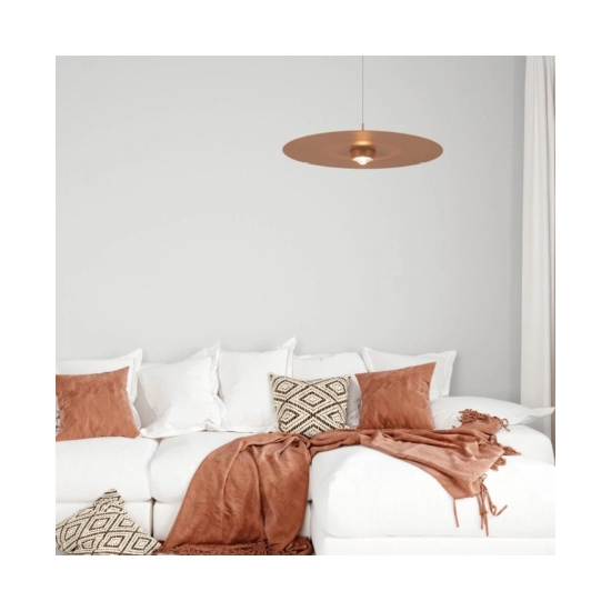 2586 PENDANT LED LIGHT 21W 3000K TRIAC SANDY BRICK RED Zambelis Lights