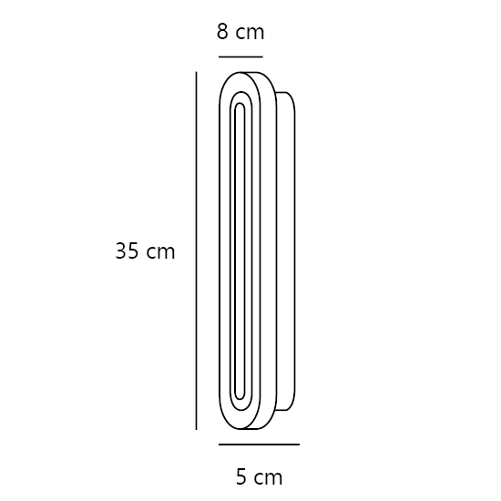 Kinkiet łazienkowy LED Cavara 35 cm – mosiężny 2610201035 Nordlux