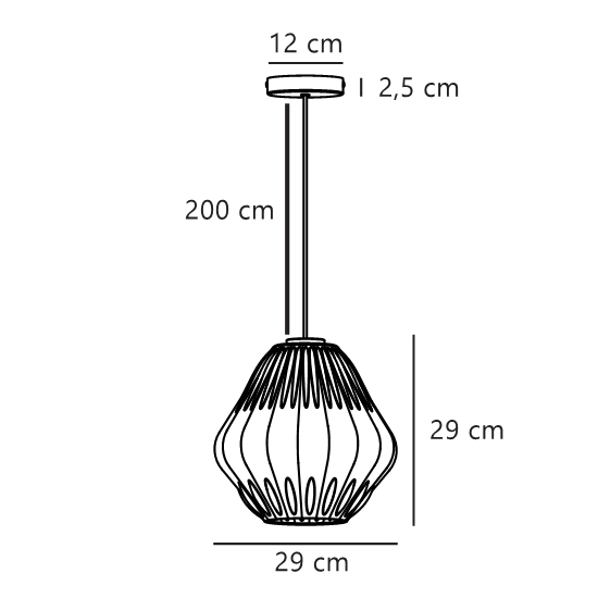Lampa wisząca Maluca – dekoracyjna lampa z ryflowanym kloszem ze szkła opalowego 2612343001 Nordlux