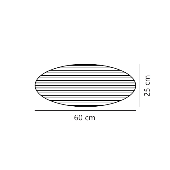 Villo 60 - lniany abażur wiszący w stylu japandi 2612653209 Nordlux