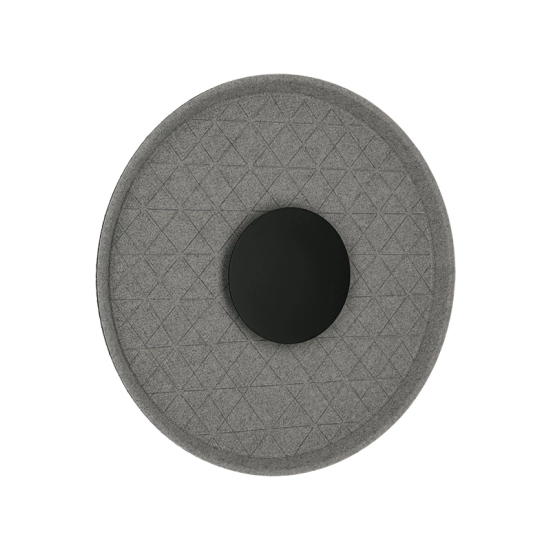 2618 WALL LED ACOUSTIC LIGHT 6W 3000K GREY DIAMOND PATTERN METAL - ACRYLIC Zambelis Lights