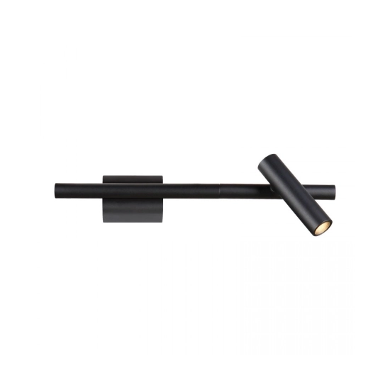 2630 WALL LED LIGHT 6W 3000K PLUG & PLAY SANDY BLACK Zambelis Lights