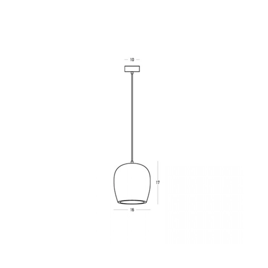 Lampa wisząca 2663 E27 40W Zambelis Lights - zdjęcie 3