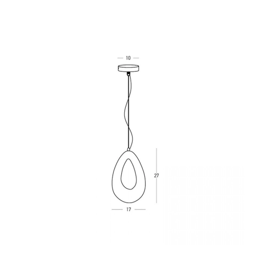 Lampa wisząca 2664 G9 5W Zambelis Lights - zdjęcie 4